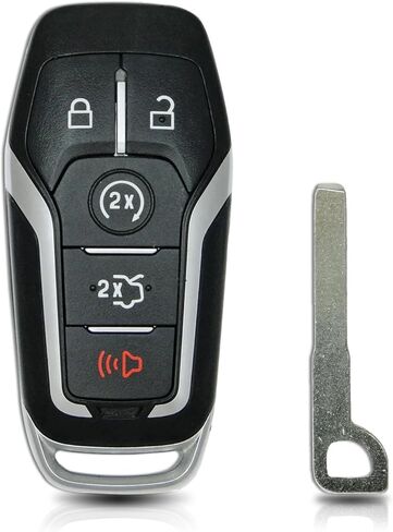 غطاء بديل لمفتاح Fob يناسب 2015-2017 Ford Mustang Edge/16-17 Explorer Lincoln MKZ MKC MKX حافظة مفتاح دخول بدون مفتاح M3N-A2C31243300 in Kuwait