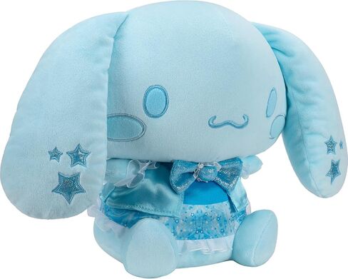 Hello Kitty® and Friends، مجموعة Cinnamoroll™ Plush مقاس 12 بوصة، مجموعة Tonal Sparkle - منتج Sanrio® المرخص رسميًا - للأعمار من 6 سنوات فما فوق in Kuwait