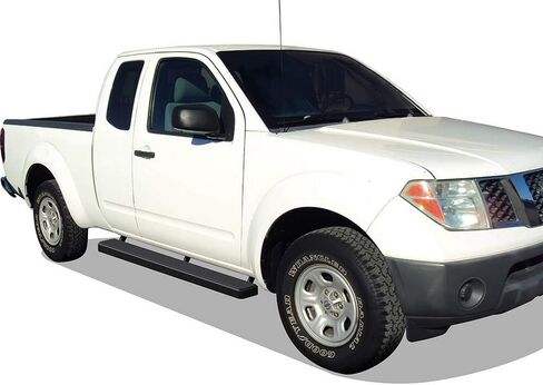 Tuxtreme 5-inch Black Stainless Steel Running Boards Side Steps Compatible with Nissan Frontier 2005-2026 King Cab & Suzuki Equator 2005-2012 Extra Cab (Nerf Bars Side Bars) in Saudi Arabia