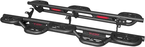Side Step Running Boards Compatible with 2010-2024 Toyota 4Runner Trail Edition & 2014-2024 4Runner SR5/TRD Pro, Rail Nerf Bars,Blakc&Red(Powder Coated) in Saudi Arabia