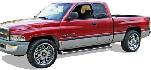 Tuxtreme Running Boards Style Compatible with Dodge Ram 1500 1994-2001 Club Cab & Ram 2500 3500 1994-2002 (Exclude 02 Body Style Sold in 01) (Nerf Bars Side Steps Side Bars) in Saudi Arabia