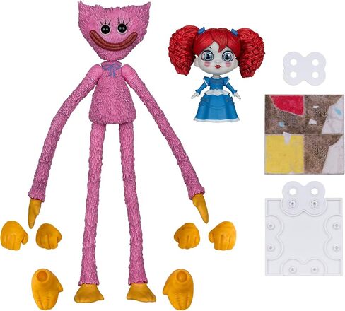 Poppy Playtime - 7" Kissy Missy Action Figure with Poppy - McFarlane Toys in Kuwait