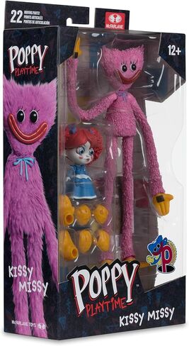Poppy Playtime - 7" Kissy Missy Action Figure with Poppy - McFarlane Toys in Kuwait