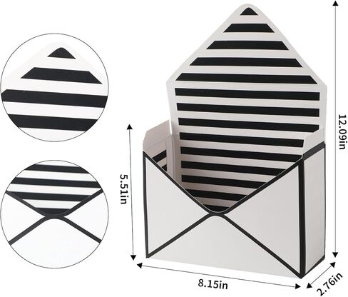 LOMIMOS 10PCS Florist Bouquet Envelope Box,Folding Flower Packaging Wrapping Storage Gift Paper Box for Mother's Day Wedding Engagement Birthday Graduation Valentine Party (Mixed Colors) in Kuwait