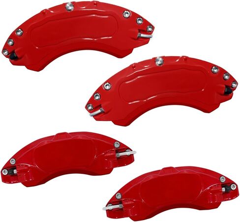 AOOA Caliper Covers Red Aluminum Brake Caliper Covers Fit for Ford Escape 2020-2025& Maverick 2022-2025&Bronco Sport 2021-2025& Fiesta ST 2014-2019（Front and Rear) in Saudi Arabia