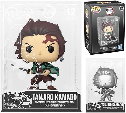 Funko Pop! Die-Cast Demon Slayer Tanjiro Kamado with Chase in Kuwait
