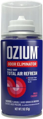 Ozium Fogger Single Shot 2 oz Air Freshener for Car Home Office Wild Cherry in Saudi Arabia