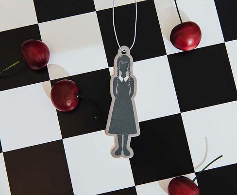 Addams Family Wednesday Silhouette Cherry-Scented Air Freshener | Long-Lasting Fragrance, Odor Eliminator For Room, Car, Office in Kuwait