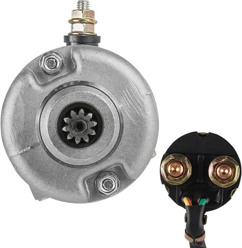 Caltric Starter and Relay Compatible With Honda TRX450ER 2006 2007 2008 2009 2010 2011 2012 2013 2014 in Kuwait