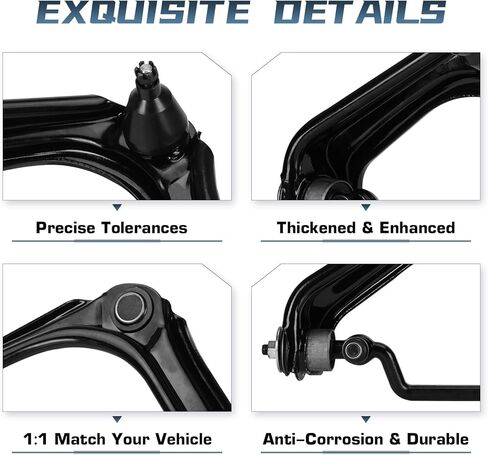Front Upper Control Arm with Ball Joint Assembly for Ford Explorer 2002-2005 for Mercury Mountaineer for Lincoln Aviator 2003 2004 2005 Left & Right Arm Suspension Kit K620224 K620225 2PCS in Kuwait