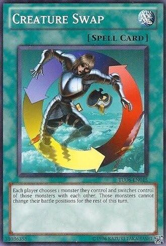 Yu-Gi-Oh! - Creature Swap (TU06-EN015) - Turbo Pack 6 - Promo Edition - Common in Kuwait