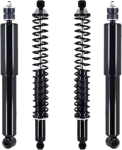 PM Auto Set of 4 Front Shock Absorber-Rear Complete Shock Absorber Kit Compatible With 1990-1996 Ford F-150 in Kuwait