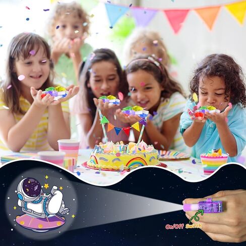 36Pcs Outer Space LED Finger Lights Space Party Favors Glow in the Dark Light Up Finger Lights Galaxy Themed Toys Bulk for Astronaut Birthday Party Goodie Bag Stuffer Birthday Gifts Classroom Prize in Saudi Arabia