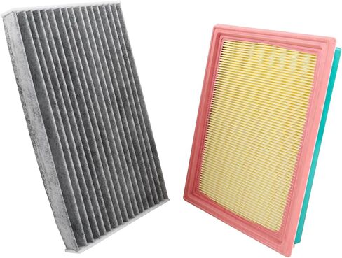 16546-30P00 27277-3DF0A Engine & Cabin Air Filter Replacement Combo Set Compatible with Nissan Sentra 2013-2019 Compatible with Juke 2011-2017 AF4675 C28183 in Kuwait