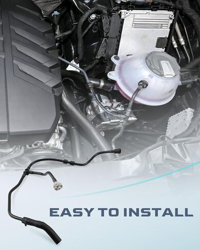 Radiator Coolant Reservoir Tank Hose Fit for AUDI Q5 2.0L 2018-2024, Replacement 80A121081AS 80A121081DH 80D121081B in Saudi Arabia