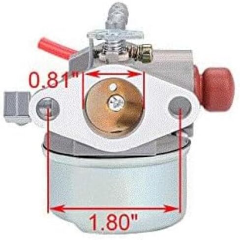Compatible with Carburetor Compatible with Toro 6.5 HP GTS 22IN Recyler Lawnmower Carb Tecumseh Engine 20370 in Saudi Arabia