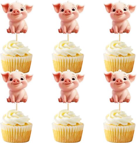 30Pcs Vegetables Cupcake Toppers Carrots Radishes Tomato Corn Broccoli Garlic Cupcake Picks for Baby Shower Locally Grown Birthday Cupcake Decorations Farm Garden Party Supplies in Saudi Arabia