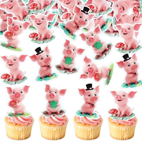 30Pcs Vegetables Cupcake Toppers Carrots Radishes Tomato Corn Broccoli Garlic Cupcake Picks for Baby Shower Locally Grown Birthday Cupcake Decorations Farm Garden Party Supplies in Kuwait