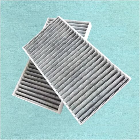 2Pcs Car Cabin Air Filter Conditioner 87139-42050 Compatible For TOYOTA BZ4X EV Compatible For LEXUS RZ 450e DIRECT4 Compatible For SUBARU SOLTERRA EV 2021- in Saudi Arabia