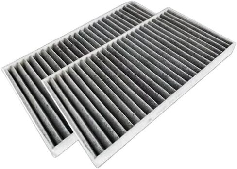 2Pcs Car Cabin Air Filter Conditioner 87139-42050 Compatible For TOYOTA BZ4X EV Compatible For LEXUS RZ 450e DIRECT4 Compatible For SUBARU SOLTERRA EV 2021- in Saudi Arabia