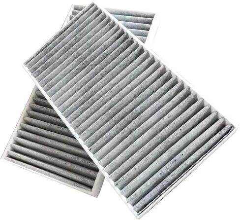 2Pcs Car Cabin Air Filter Conditioner 87139-42050 Compatible For TOYOTA BZ4X EV Compatible For LEXUS RZ 450e DIRECT4 Compatible For SUBARU SOLTERRA EV 2021- in Saudi Arabia