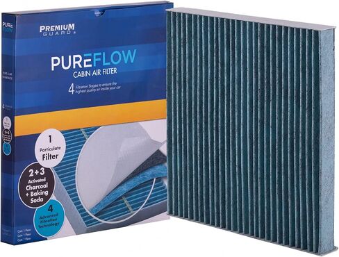 PureFlow Cabin Air Filter PC5519X Compatible with 2003-19 Honda Accord, 2006-15 Civic, 2007-19 CR-V, 2005-17 Odyssey, 2009-20 Pilot, 2006-20 Ridgeline, 2007-20 Acura MDX, 2007-18 RDX, 2004-14 TSX, TL in Saudi Arabia