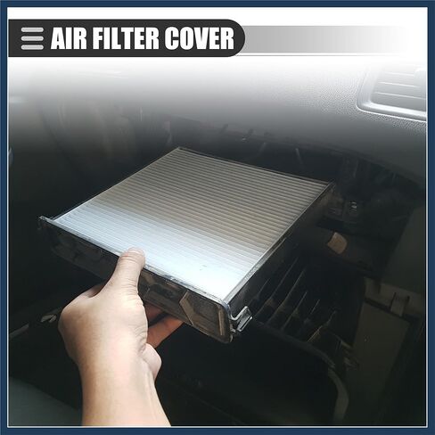 Cabin Air Filter Cover, for Jeep Cherokee 2014-2020, Plastic, 68223045AB, Black Stylish Design in Kuwait