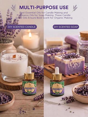 Lotus Calm Essential Oil Blends & Pure Essential Oils 1fl oz/30Mll,100% Natural Fragrance Oils for Candle & Soap Making - High Concentration Waterless Diffuser Oils for Luxury Home Scent in Kuwait