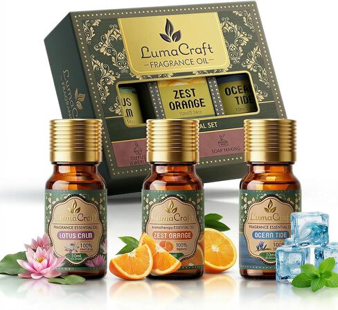 Lotus Calm Essential Oil Blends & Pure Essential Oils 1fl oz/30Mll,100% Natural Fragrance Oils for Candle & Soap Making - High Concentration Waterless Diffuser Oils for Luxury Home Scent in Kuwait
