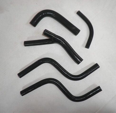 silicone radiator hose for Honda CR250R CR 250 1985 1986 1987 85 86 87 (Black) in Kuwait