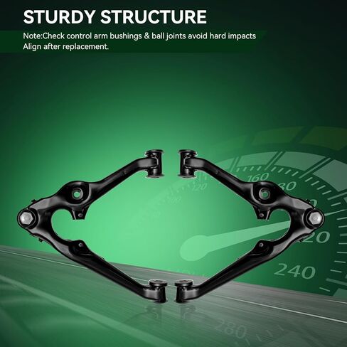 AUQDD 2Pc Front Lower Control Arm and Ball Joint Assembly Fit for 15-20 Ca-dillac Escalade ESV /14-19 Chevy Silverado 1500, 15-20 Suburban Tahoe/GM-C Sierra 1500, Yukon (# K623298 K623299 84114507) in Kuwait