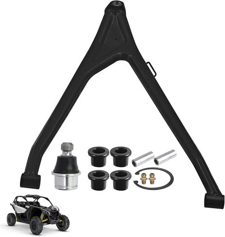 Left Front Driver Lower A Arm Kit Compatible with Can-Am Maverick X3 72" 2018-2021 Lower Control Arm with Ball Joint and Swing Arm Bushing Sleeve Kit 706204733 706204409 706202045 in Saudi Arabia