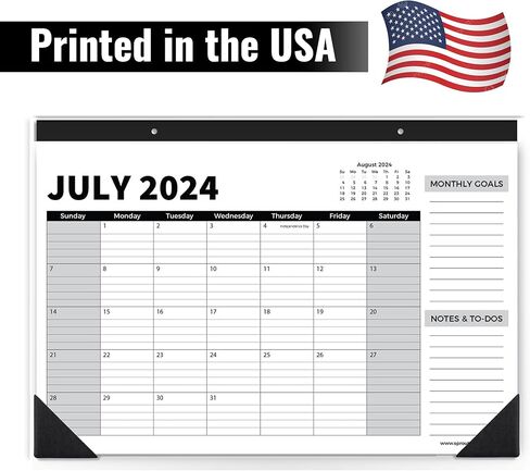 Sproutbrite 18 Month Wall Calendar (15 x 11 inch) - Vertical Calendar - Monthly Planner Tool for Home and Office in Saudi Arabia