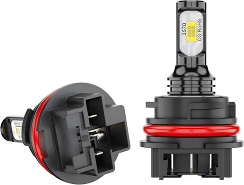 3570-HP11 LED Bulbs For FourTrax Rancher 350 TRX350 2000 2001 2002 2003 2004 2005 2006 Powersport Bulbs 6000K White ATV UTV Offroad Light, Plug n Play 2-Pack in Saudi Arabia
