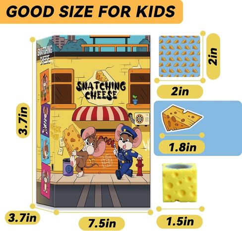 The Hilarious Memory Matching Card Games, Mouse & Cheese-Snatching Party Game | Family Board Game for Kids, Teens & Adults | 2-6 Players, Age 7+ in Saudi Arabia
