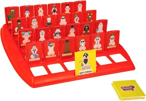 Guess Huge? Adult Party Board Game, Classic Mystery Guessing Game, 2 Players, with Character Cards and Game Boards in Kuwait