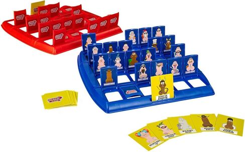 Guess Huge? Adult Party Board Game, Classic Mystery Guessing Game, 2 Players, with Character Cards and Game Boards in Kuwait