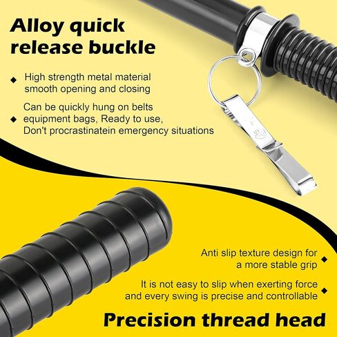 16" PC Tire Thumper – Durable Polycarbonate Tire Checker for Truckers with Anti-Slip Grip – Heavy Duty Tire Pressure Rod for Semi Trucks & RVs – Essential Self Defense Tool & Fish Bat in Saudi Arabia