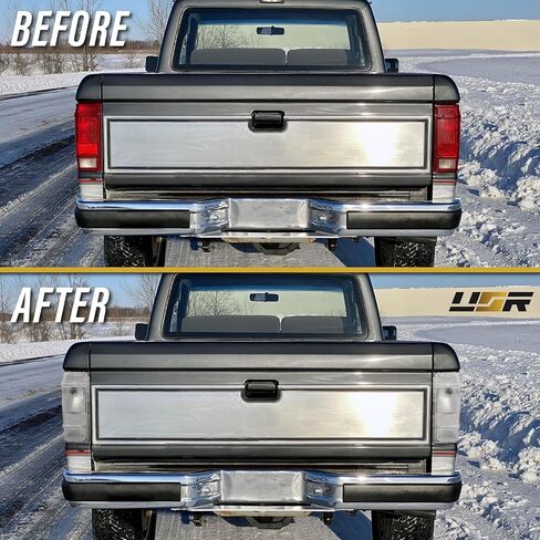 USR UNIQUE STYLE RACING 83-92 Ranger Pick-Up Tail Light - Rear Lamps Pair (Left + Right) Compatible with 1983-1992 Ford Ranger PickUp Truck All Models 1st Gen (CLEAR LENS with RED BULBS) in Kuwait