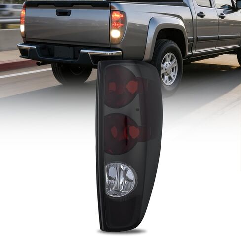 مجموعة الضوء الخلفي Nilight متوافقة مع 2004 2005 2006 2007 2008 2009 2010 2011 2012 Chevy Colorado GMC Canyon 2006-2008 Isuzu Tail Light Rear Lamp OE Style Driver Side Smoke Red Lens in Kuwait