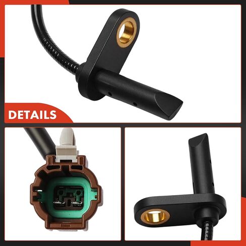 مستشعر سرعة العجلات الخلفية اليسرى ABS A-Premium متوافق مع موديلات Nissan - Frontier 2005-2006 2009-2010 4.0L، 2007-2008 2011-2020، 2021-2023 2025 3.8L in Kuwait