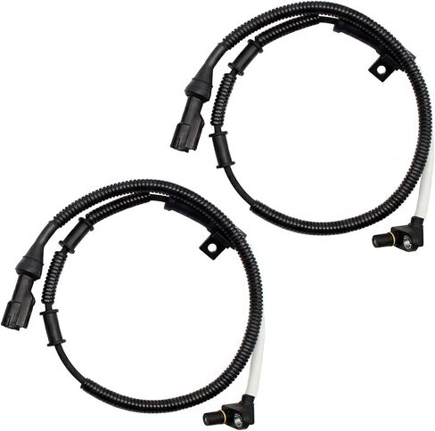 2PCS Front ABS Wheel Speed Sensor ALS201 Compatible with Ford Expedition F150 F250 F350 Lincoln Navigator Replaces F65Z2C204DB XL3Z2C204AA in Kuwait