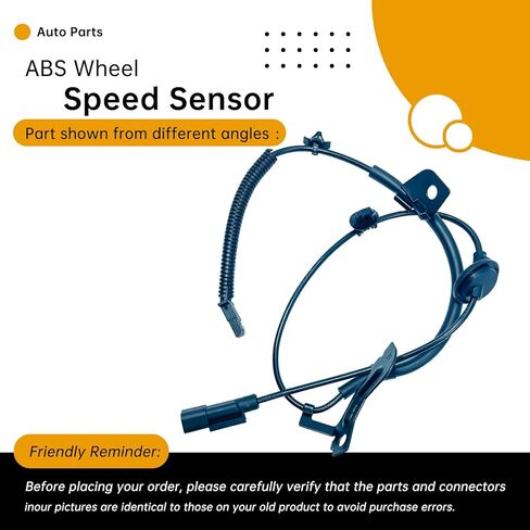 5105064AA Rear Right ABS Wheel Speed Sensor Compatible with Dodge Caliber 2007-2008 Hatchback, Jeep Compass/Patriot 2007-2014 SUV 4WD – Replaces 05105064AA in Saudi Arabia