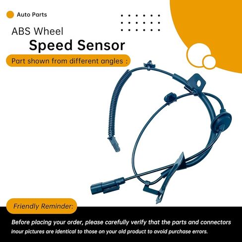 5105064AA Rear Right ABS Wheel Speed Sensor Compatible with Dodge Caliber 2007-2008 Hatchback, Jeep Compass/Patriot 2007-2014 SUV 4WD – Replaces 05105064AA in Saudi Arabia
