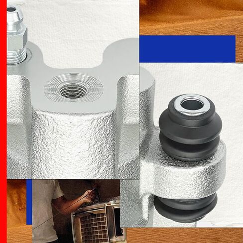 JC Whitney JFBAJCWBC00496 فرجار الفرامل الخلفي الأيمن - متوافق مع Ford Explorer 2001-2010، Explorer Sport 2003، Jeep Wrangler TJ 2003-2006، Liberty 2003-2007، Lincoln Aviator 2003-2005 in Kuwait