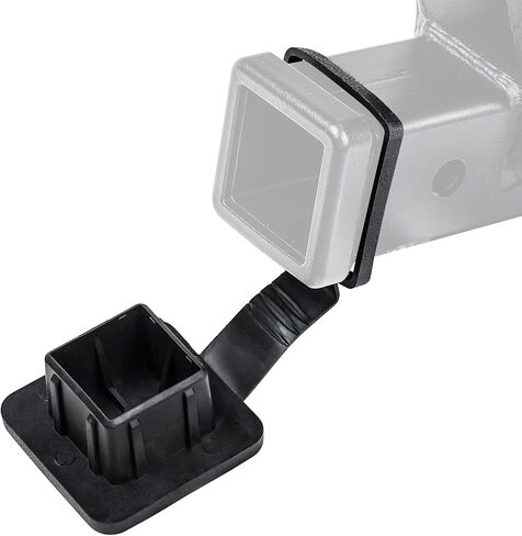 DBXB-RV Standard 2-Inch Anti-Drop Trailer Hitch Cover, Tube Cover, Plug Insert, Cap Rubber, Fits with 2-Inch Class 3/4/5 Towing Hitch Receiver for SUVs, ATV, UTV. Prevent DUST/Rust for Trailer Hitch. in Saudi Arabia