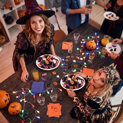 HFATMOS 320 Pcs Mini Halloween Erasers, Pumpkin Ghost Bat Erasers for Halloween Party Favors Student Classroom Rewards in Saudi Arabia