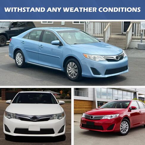 Front Fog Light Cover Compatible with 2012 2013 2014 Camry L/LE/XLE/Hybrid (XLE, LE), ABS Front Fog Lamp Cover trim for Left &Right Side Replaces for 5212806260 5212706260 in Saudi Arabia