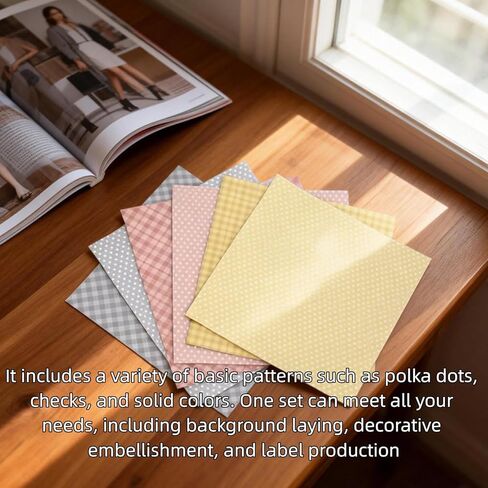 12 Sheets 6"x6" Pink Spring Scrapbook Paper, Single-Sided Pattern Decorative Paper Scrapbook Supplies and Card Making Supplies for DIY Album, Hand Account and Travel Diary Craft Projects in Saudi Arabia