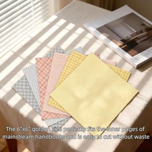12 Sheets 6"x6" Pink Spring Scrapbook Paper, Single-Sided Pattern Decorative Paper Scrapbook Supplies and Card Making Supplies for DIY Album, Hand Account and Travel Diary Craft Projects in Saudi Arabia